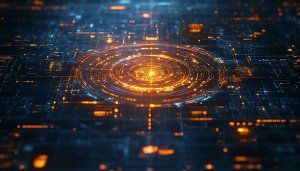 Abstract Technology Circuit Board 4K Desktop Background Mobile Wallpaper