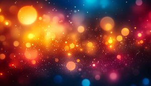 Sparkling Bokeh Lights 4K Desktop Background Galaxy Effect Wallpaper