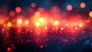 Red Bokeh Lights Glitter Wallpaper 4K Desktop Background Free