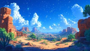 Painted Desert Arizona Mobile Wallpaper, 4K Scenic Desktop Background