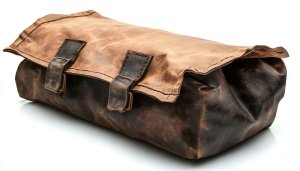 Vintage Brown Leather Bag Desktop Background - Free Mobile Wallpaper