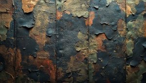 Rustic Metal Texture 4K Desktop Background Art Mobile Wallpaper