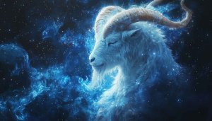 Capricorn Zodiac Sign Galaxy Mobile Wallpaper and Desktop Background