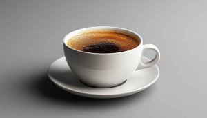 Fresh Black Coffee Cup Drink Aesthetic Desktop Mobile Wallpaper