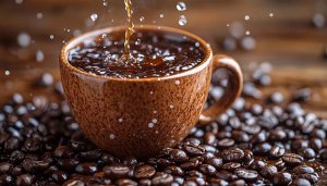 Aesthetic Coffee Wallpaper - Coffee Beans Aroma 4k Desktop Background