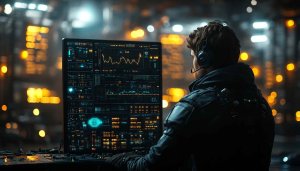 Cybersecurity Specialist 4K Desktop Background, Coding Wallpaper Free, Hacker Wallpaper