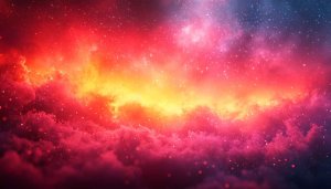 Vibrant Galaxy Clouds 4K Desktop Background Free Mobile Wallpaper