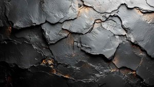 Abstract Dark Gray Rock Texture 4K Mobile Wallpaper Background