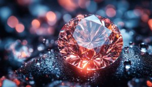 Sparkling Diamond Close Up HD Wallpaper for Desktop Background