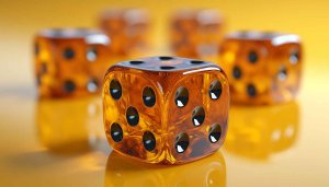 Orange Dice Close-up 4K Desktop Background, Free Mobile Wallpaper