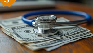 Healthcare Costs Wallpaper: Stethoscope on Money Mobile Backgrounds HD
