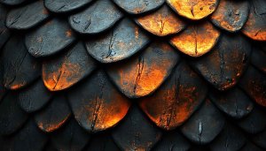 Dragon Scales Texture 4K Wallpaper for Desktop and Mobile Background
