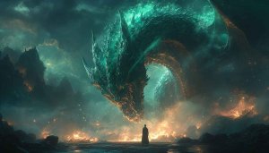 Epic Dragon Fantasy 4K Wallpaper for Desktop and Mobile Backgrounds