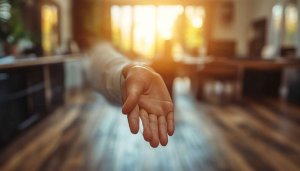 Reaching Hand Wallpaper, Warm Sunlight, Interior Design, Free Mobile Background