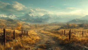 Serene Snowy Mountain Range Landscape 4K Desktop Background Wallpaper