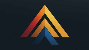 Abstract Triangle Minimalist Art Mobile Wallpaper for Phone Background