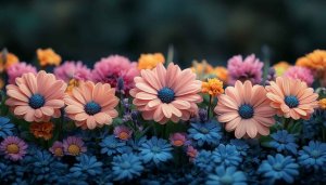 Floral Spring Garden 4K Wallpaper for Desktop and Mobile Backgrounds