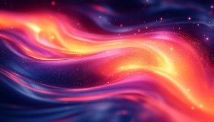 Abstract Glowing Nebula Wallpaper, 4K Desktop Background, Mobile Wallpaper