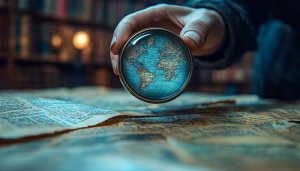 World Globe Mobile Wallpaper Aesthetic Vintage Travel Background Image