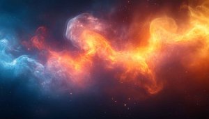 Space Nebula 4K Desktop Wallpaper, Cosmic Cloud Mobile Background