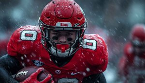 American Football Player Mobile Wallpaper, High Resolution Sports Background