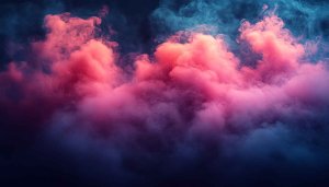 Pink Smoke Aesthetic Wallpaper: Free 4K Desktop and Mobile Background