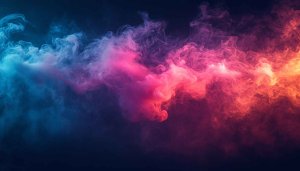 Colorful Smoke Effect 4K Desktop Background Free Mobile Wallpaper