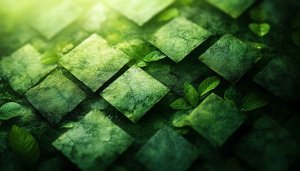 Green Tiles Texture 4K Desktop Backgrounds Geometric Pattern Wallpaper