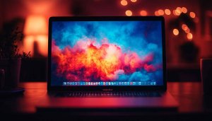 Colorful Abstract Art MacBook Pro Wallpaper 4K Desktop Background Free