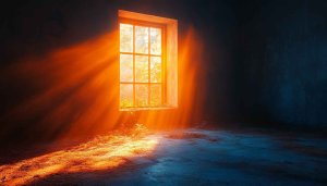 Sunlight Through Window 4K Desktop Wallpaper High Resolution Background