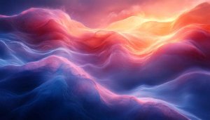 Colorful Abstract Gradient Waves 4K Desktop Background Mobile Wallpaper