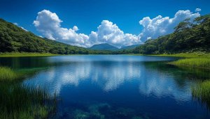 Serene Lake Reflection Mobile Wallpaper - Free Nature Background 4K