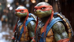 Teenage Mutant Ninja Turtles Raphael 4K Wallpaper For Desktop Background