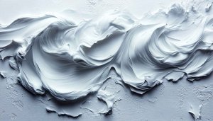 White Cream Swirls Texture 4K Desktop Background Free Wallpaper