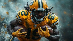 Green Bay Packers Football Player Mobile Wallpaper 4K Background