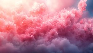 Pink Blossom Flowers Aesthetic Background for Desktop Mobile Wallpaper