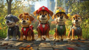 Paw Patrol Movie 4K Wallpaper Desktop Background Paw Patrol Dogs