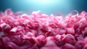 Pink Abstract Flower Petals Aesthetic Mobile Background Wallpaper 4K