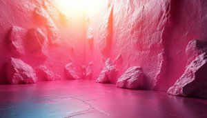 Pink Rock Wall Texture Desktop Wallpaper 4K Mobile Background