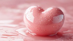 Pink Heart 4K Wallpaper - Valentine's Day Desktop Background