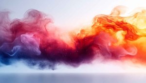 Abstract Colorful Smoke 4K Desktop Background Free Mobile Wallpaper