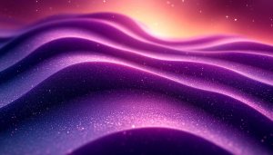 Purple Galaxy Waves Abstract Art 4K Desktop Background Wallpaper