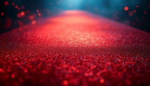 Red Glitter Sparkle Aesthetic 4K Wallpaper For Desktop And Mobile