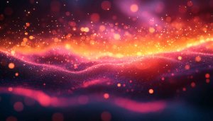 Abstract Sparkle 4K Desktop Background, Glowing Particle Mobile Wallpaper
