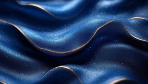 Elegant Royal Blue Silk Fabric Texture 4K Desktop Wallpaper