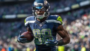 Seattle Seahawks NFL Football Player Action 4K Desktop Wallpaper