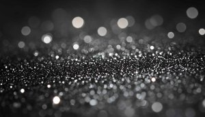 Elegant Black Glitter Bokeh Mobile Wallpaper 4K Desktop Background