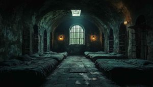 Dark Prison Cell 4K Wallpaper - Free Desktop Background