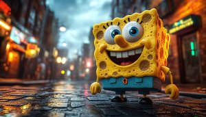 Spongebob Squarepants Wallpaper 4K: Free Cartoon Character Background for Desktop