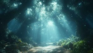 Enchanted Forest Wallpaper: Mystical Woods Path 4K Desktop Background